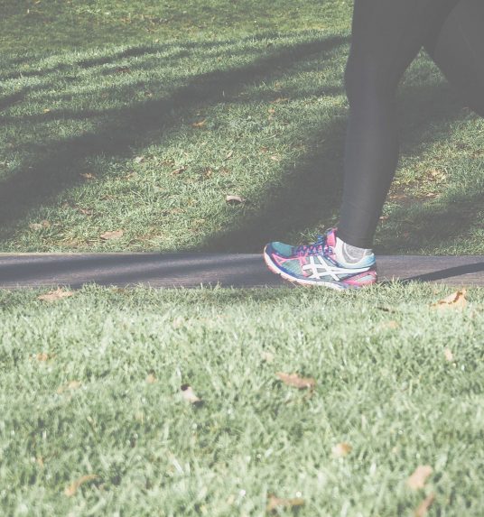 Woman participating in the Walk to End Alzheimer's